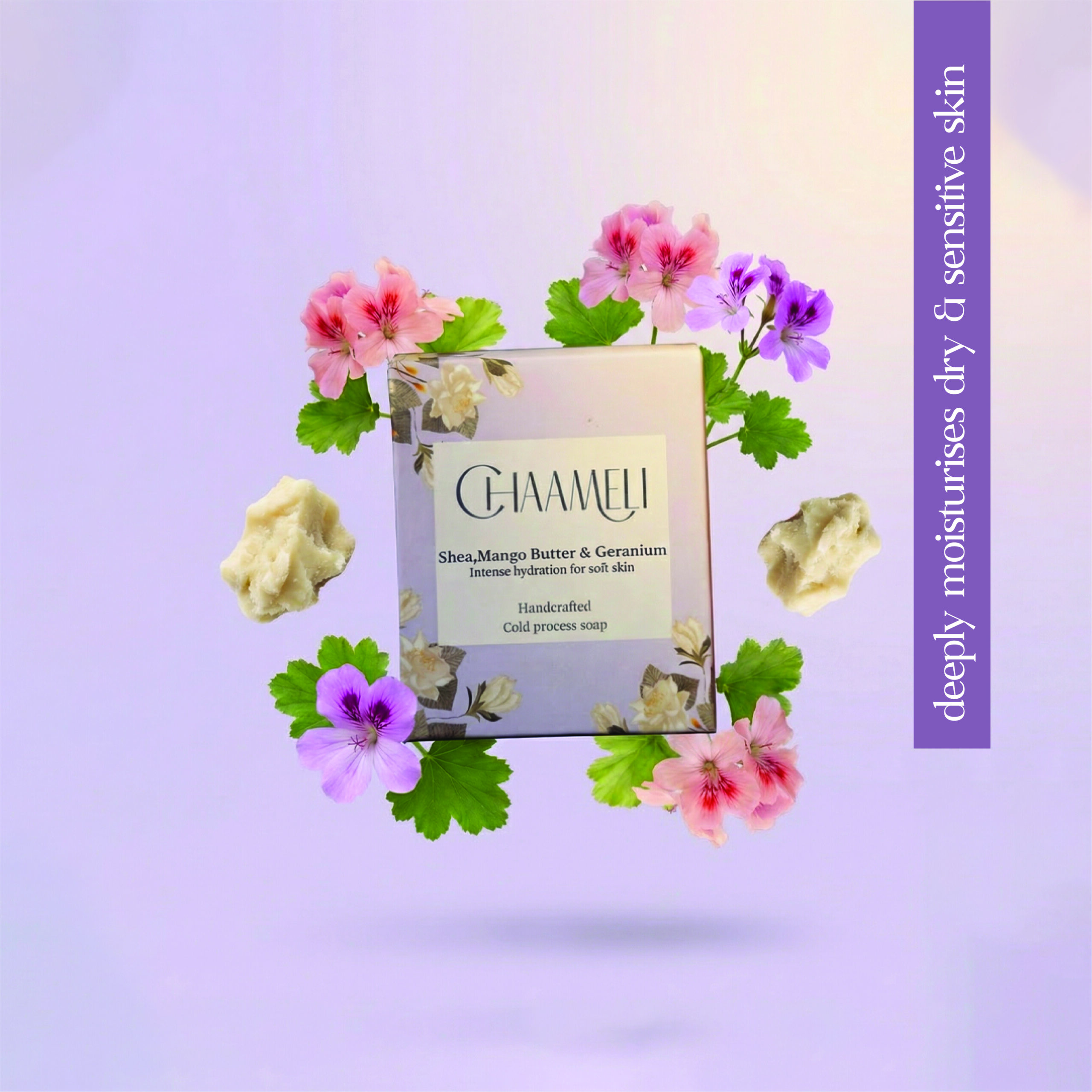 Shea, Mango Butter & Geranium Soap